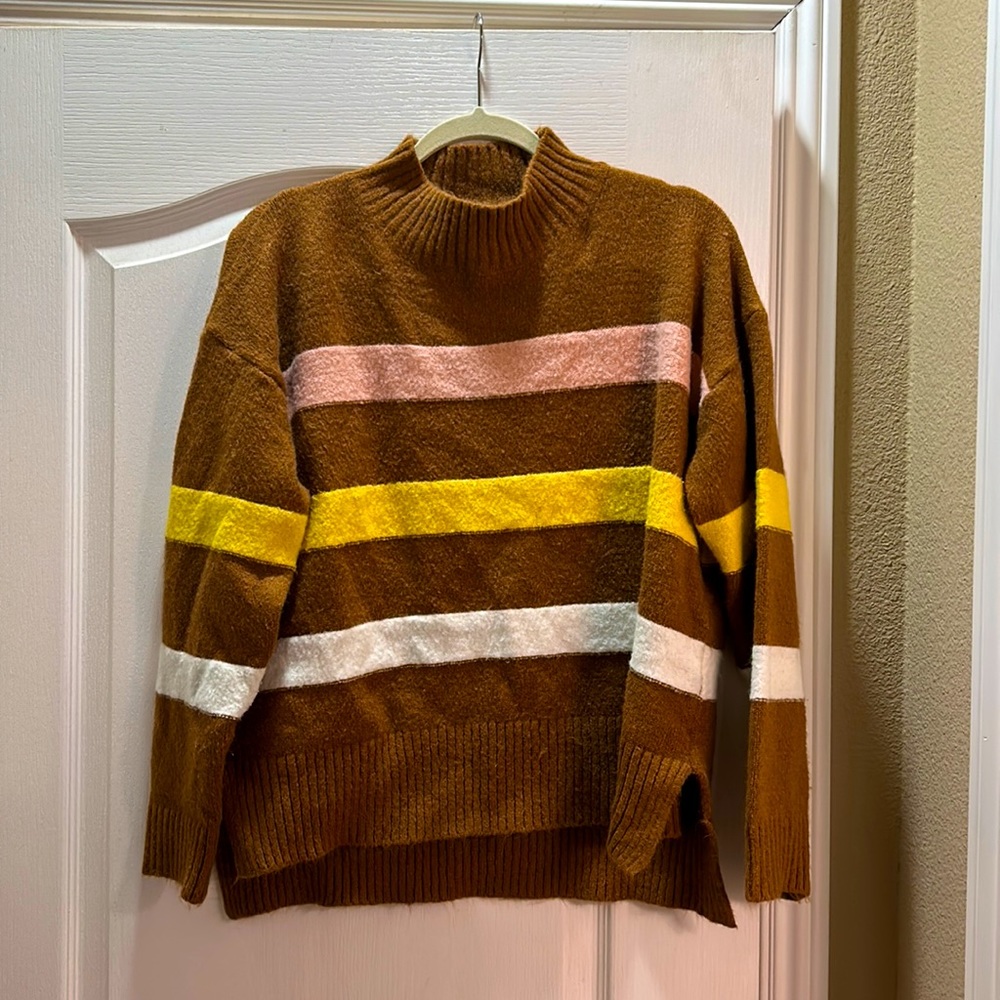 Soft striped sweater